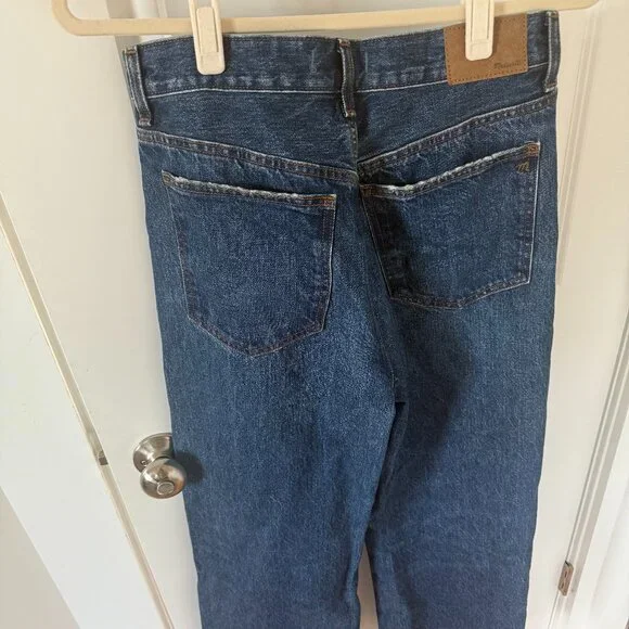 NWT Madewell Jeans Sz 26 Low Slung Baggy Moffat wash - Picture 6 of 7